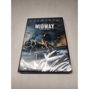 Midway DVD 2019 Movie New Featuring Woody Harrelson, Mandy Moore, Patrick Wilson